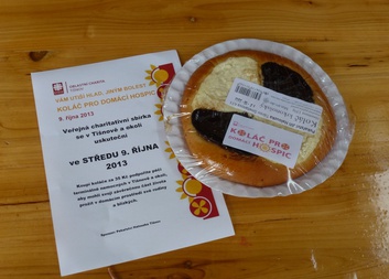 Koláč pro domácí hospic