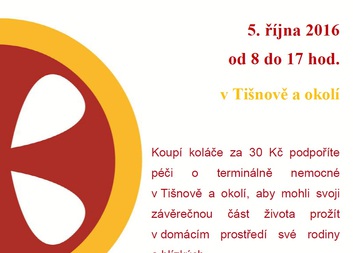 Koláč pro hospic v Tišnově a okolí