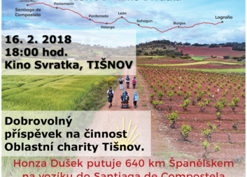 Camino na kolečkách se promítalo v Tišnově!