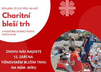 Charitní bleší trh měl úspěch. Potkáme se znovu 12. září.