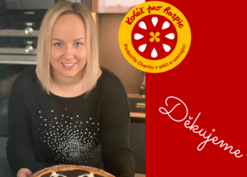 Sladká tečka za sbírkou Koláč pro hospic