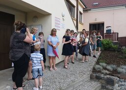 Žehnání aut Pečovatelské služby 1
