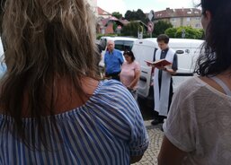Žehnání aut Pečovatelské služby 2
