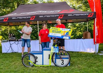 Na Memoriálu Ivo Medka opět nechyběla charitativní vyjížďka